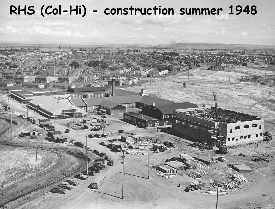 Col-Hi 1948 summer construction