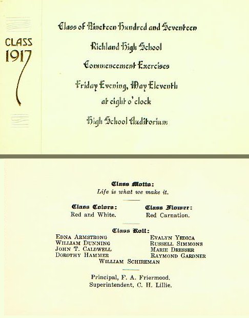 1917 announcement 1917 announcement