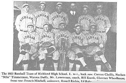 1923 Baseball Team