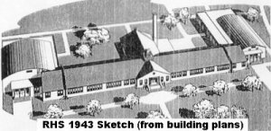 Sketch of planned new RHS 1943