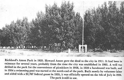 Amon Park in 1920 Amon Park in 1920