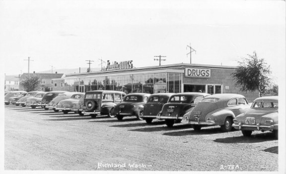 Thayer Drug Store in the early 50s
