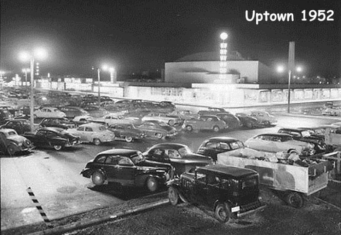Uptown Richland in 1952