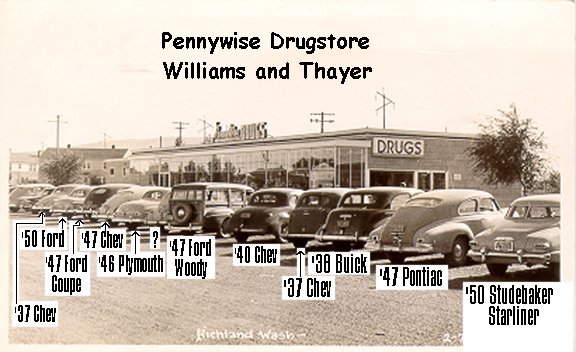 Thayer Drug Store in the early 50s